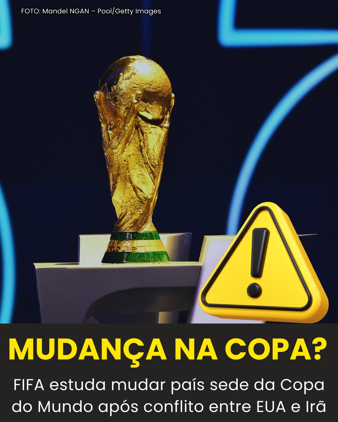 AGORA! Fifa analisa e Copa do Mundo poderá ser disputada no…Ver mais