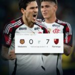 FLAMENGO BRUTAL! O Fla vai aplicando uma goleada de 7×0. Na soma dos placares, e…