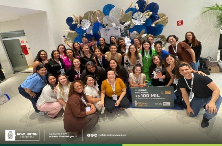 Saúde de Nova Mutum participa da 3ª Jornada Estadual de Imunização e conquista S…