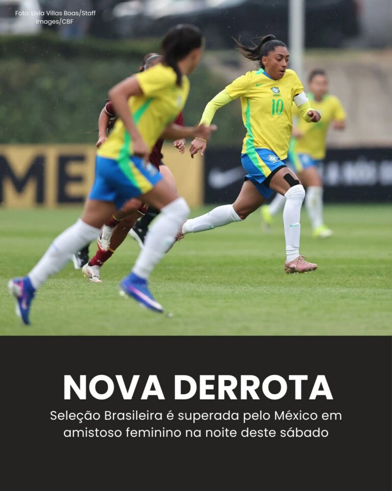 NOVA DERROTA: Seleção Brasileira é superada pelo México em amistoso feminino na …