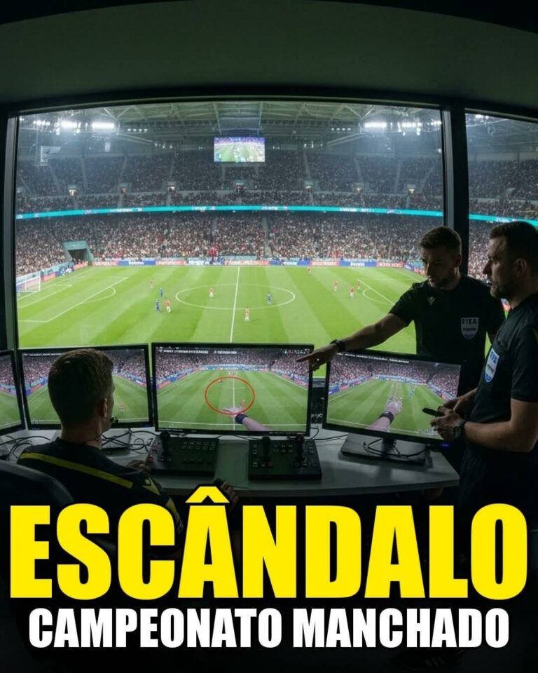 BIZARRO: ÁRBITRO É FLAGRADO…