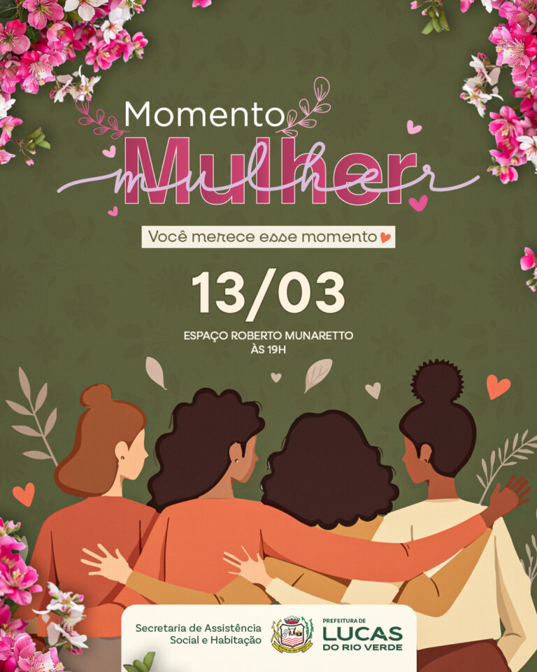 É AMANHÃ! Vem aí a Festa Momento Mulher! 

Uma noite especial, 100% GRATUITA e …