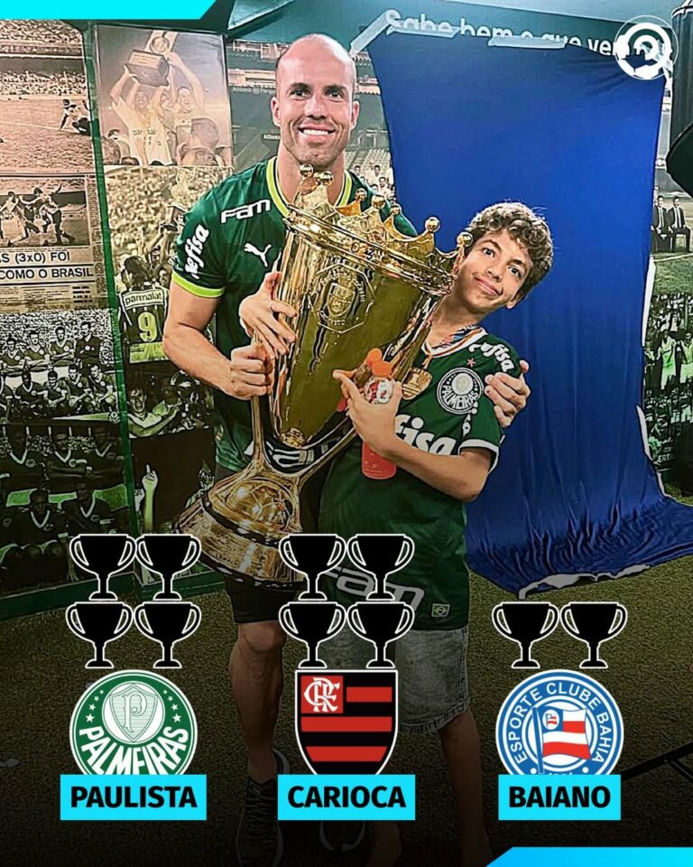 Marcelo Lomba é simplesmente o brasileiro com mais títulos estaduais.

4&#x20e3…