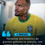 NA COPA!  Carlos Miguel acredita que está sendo observado por Ancelotti.