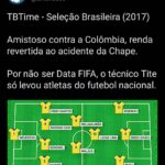 Brasil venceu a Colômbia por 1×0, no Estádio Nilton Santos, gol do Dudu.