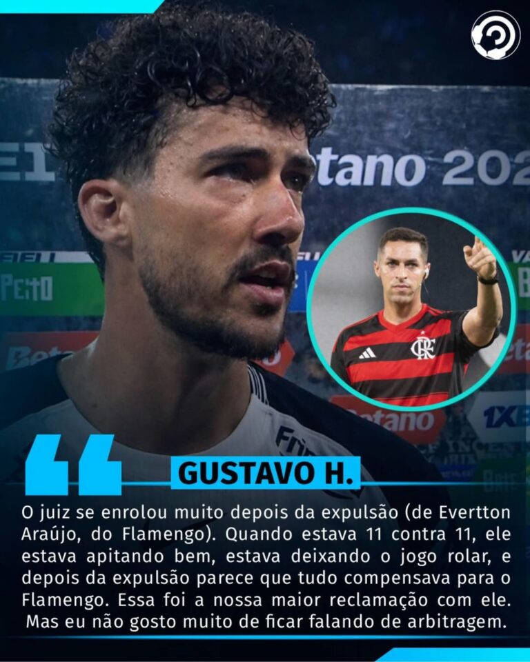 POLÊMICO! Gustavo Henrique deu no que falar com essa fala após Corinthians 1×1 …